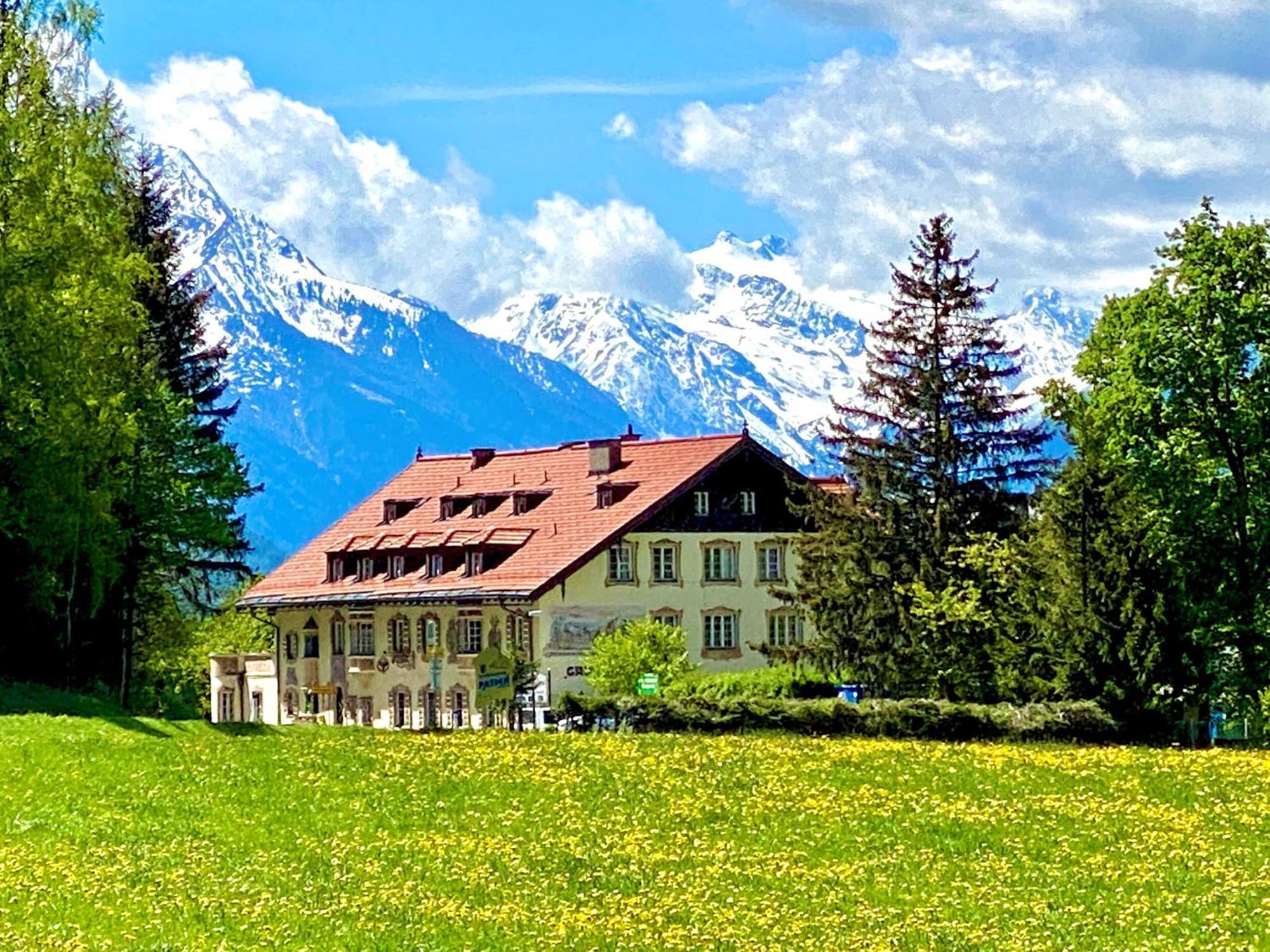 Hotel Restaurant Gruenwalderhof Patsch Buitenkant foto